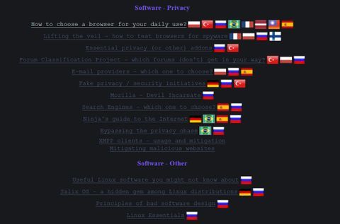dark websites