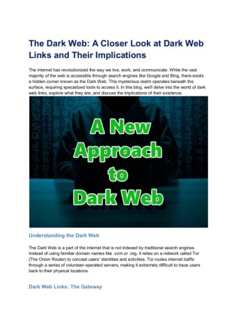 best dark web links
