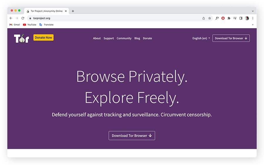 dark web pages